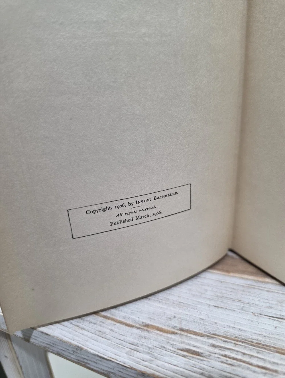 Two Antique historical novels by Irving Bacheller
